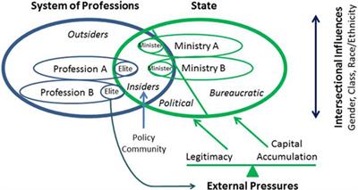 Conceptualizing the Social and Political Context of the Health Workforce: Health Professions, the State, and Its Gender Dimensions